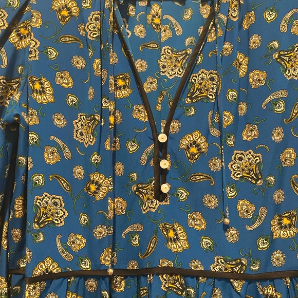 EXCELLENT CONDITION- Veronica Beard Hawken Floral stretch silk mini dress - Picture 11 of 14